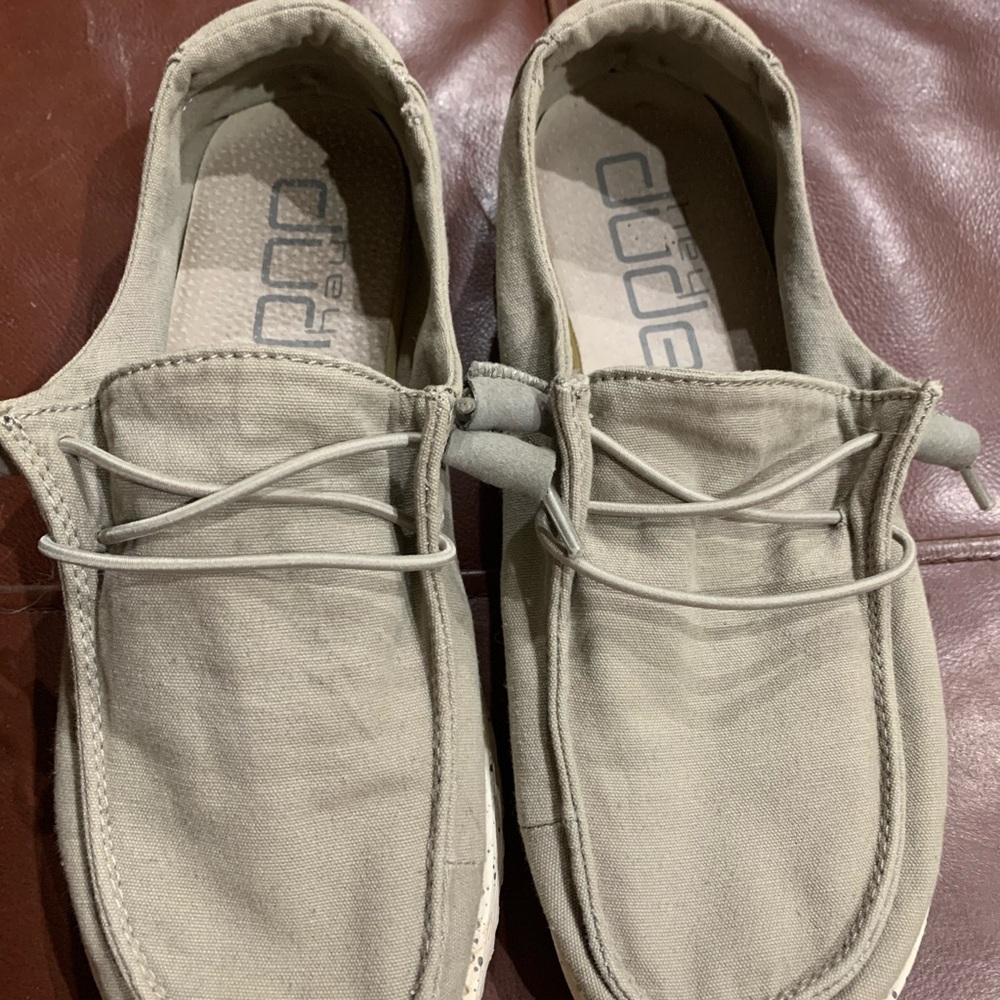 Hey Dude women’s Wendy Grey Slip-On Loafers